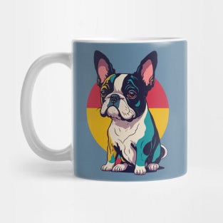 Boston Terrier Portrait Mug